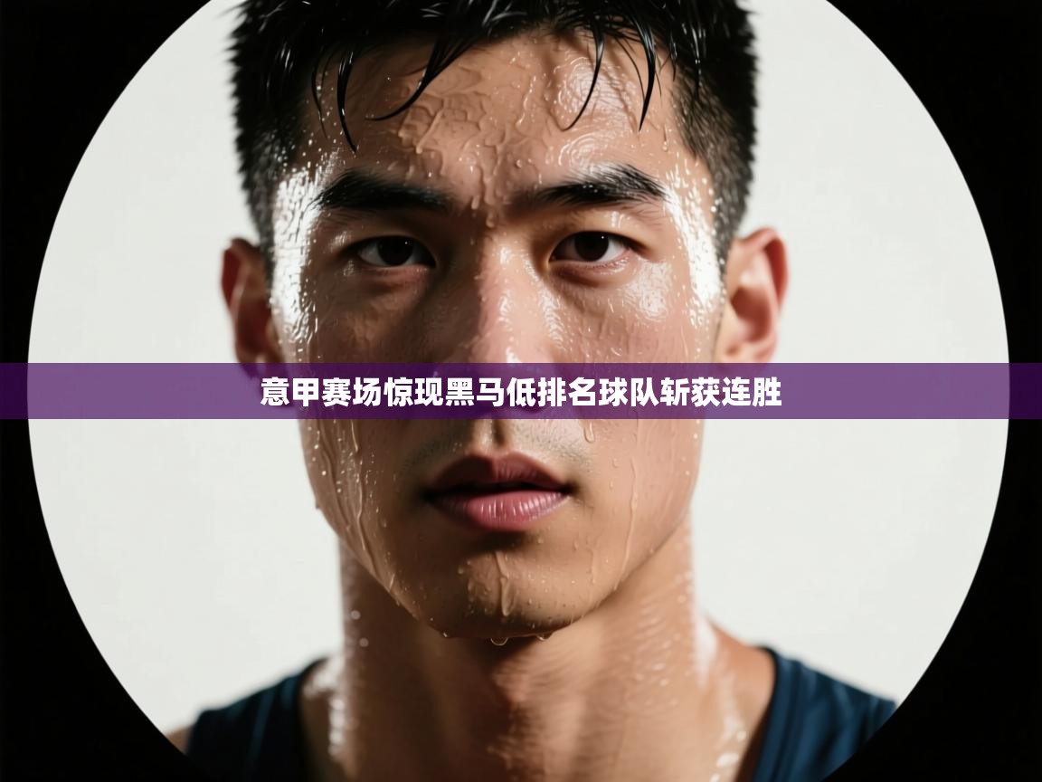 意甲赛场惊现黑马低排名球队斩获连胜  第2张